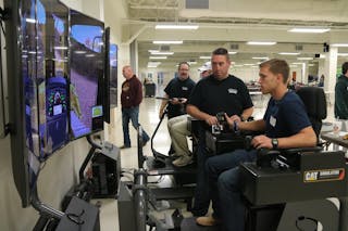 Cat® Simulators New Backhoe Loader System Trains Construction Operators  Safely and Efficiently - CAT® SIMULATORS