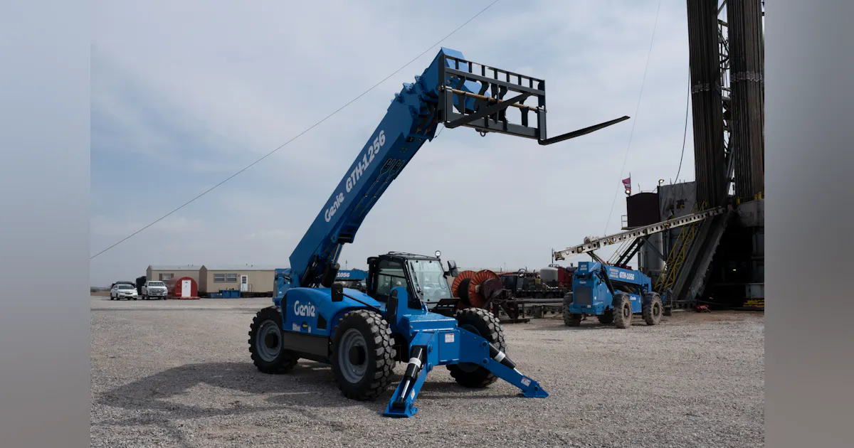 Genie GTH-1256 Telehandler | Construction Equipment