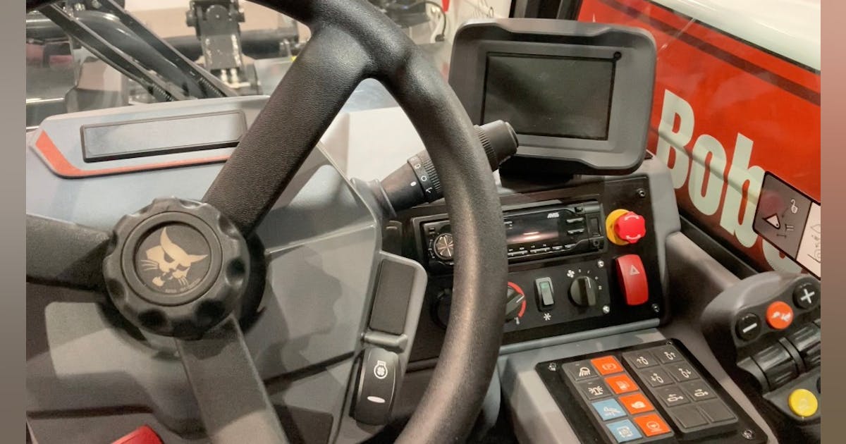 Bobcat TL519 Telehandler Cab Enhancements | Construction Equipment