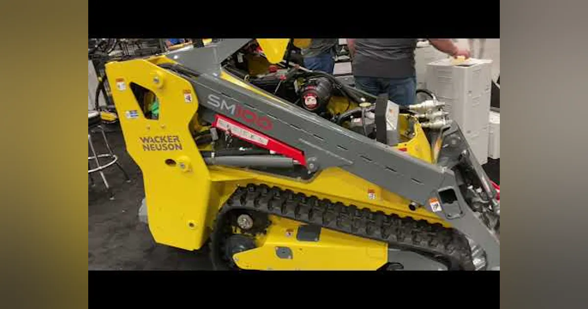 Wacker Neuson SM100 Mini Track Loader | Construction Equipment