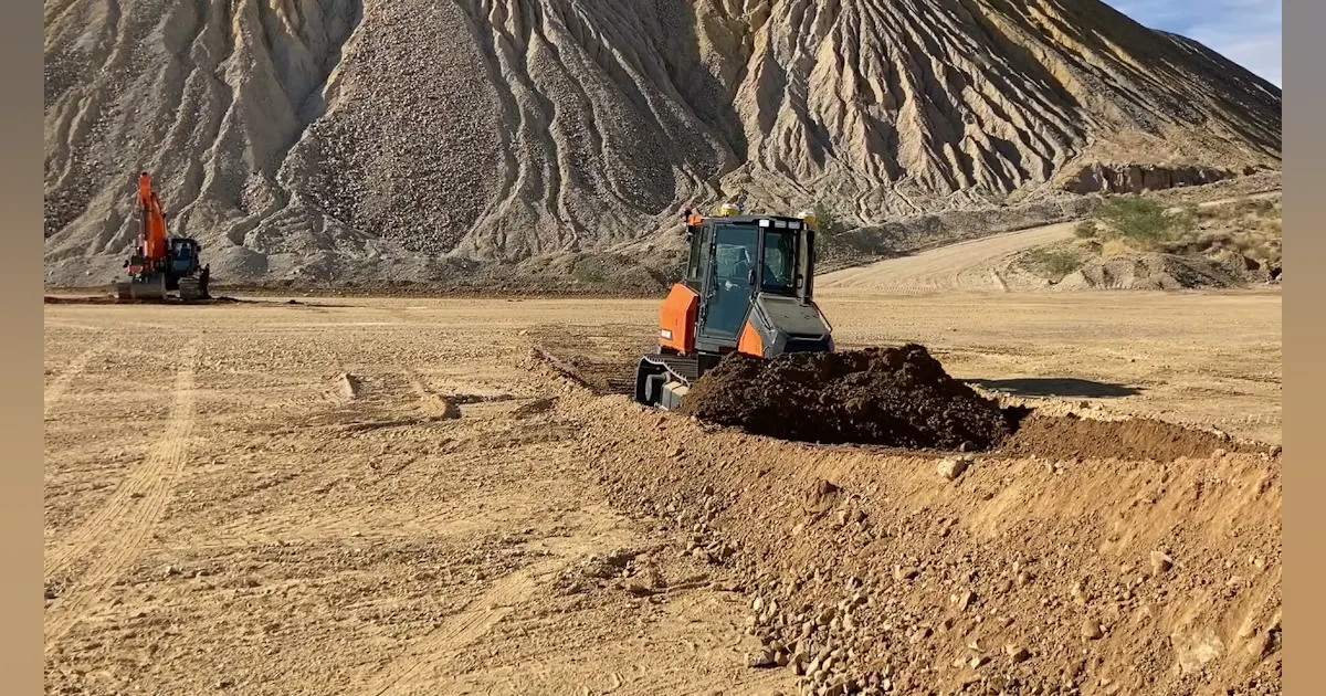 Dd100 Doosan DD100 Prototype Dozer | Construction Equipment