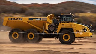 若者の大愛商品 Komatsu HM400-5 articulated truck | Construction Equipment ミニカー