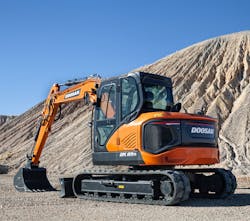Develon Dx89 R 7 Mini Excavator