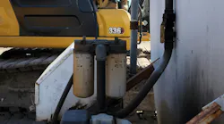 Dual-stage filters mounted between the fuel tank and the dispensing hose help ensure that fuel is filtered at delivery.