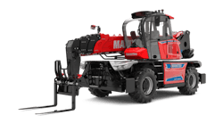 Manitou MRT 2260e telehandler. Manitou MRT 2260e telehandler.