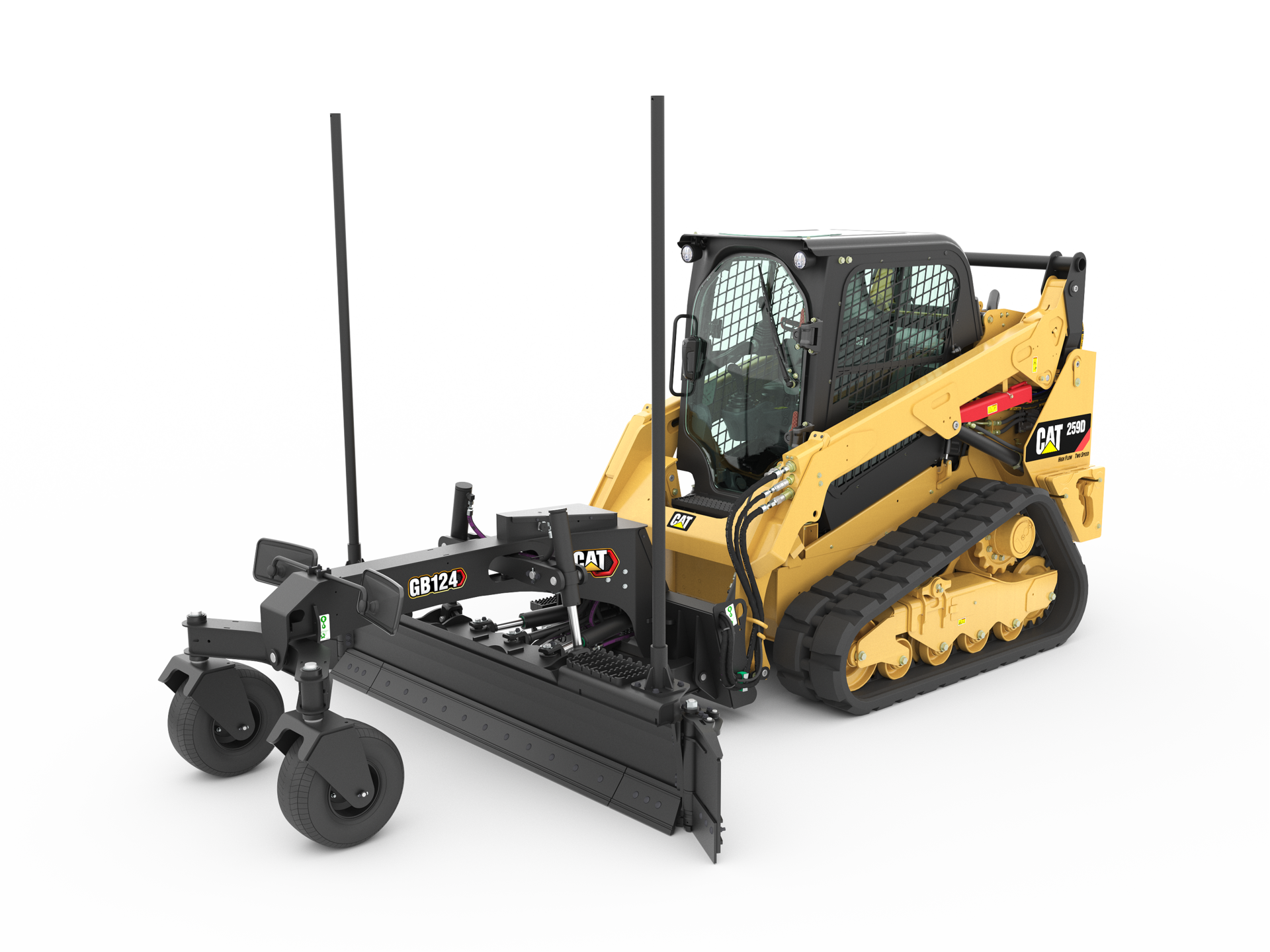 259d Ctl With Gb124 Grader Blade C1 641b4e55d8788