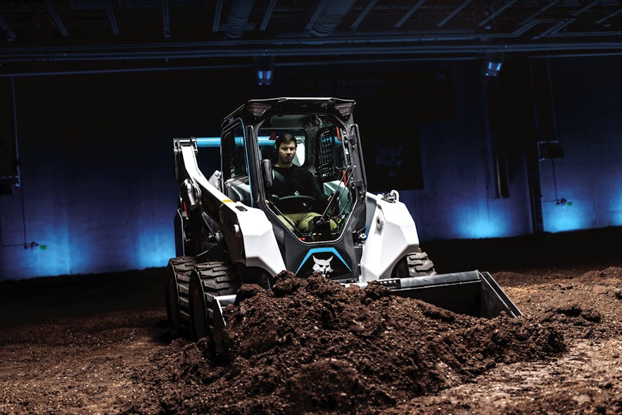 Bobcat Unveils Electric Skid Steer Loader Construction Equipment