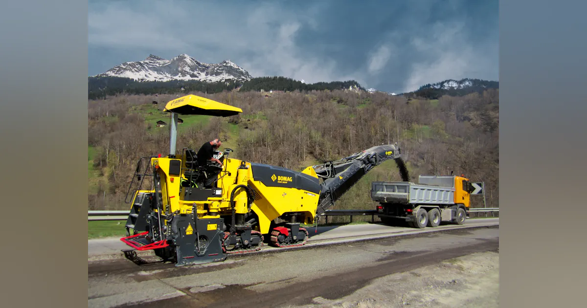 BOMAG BM 1200/35-2 Milling Machine | Construction Equipment