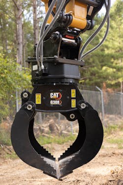 Cat G308 grapple. Cat G308 grapple.