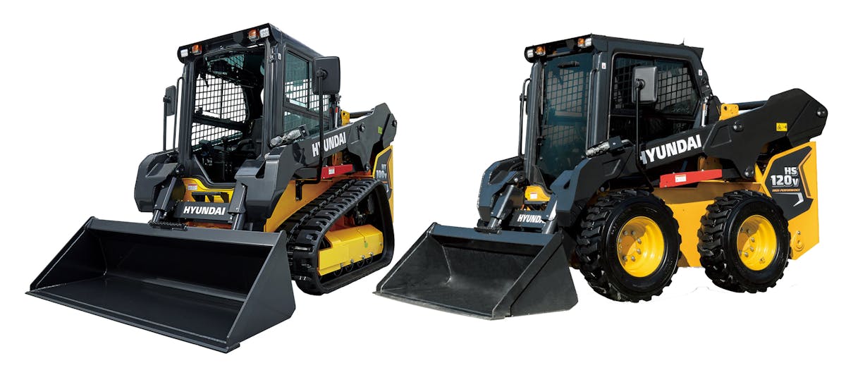 Hyundai HS120V Skid Steer, HT100V CTL Construction Equipment