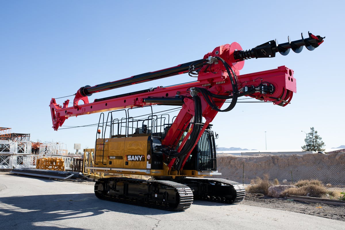 SANY SR125MV Drill Rig | Construction Equipment
