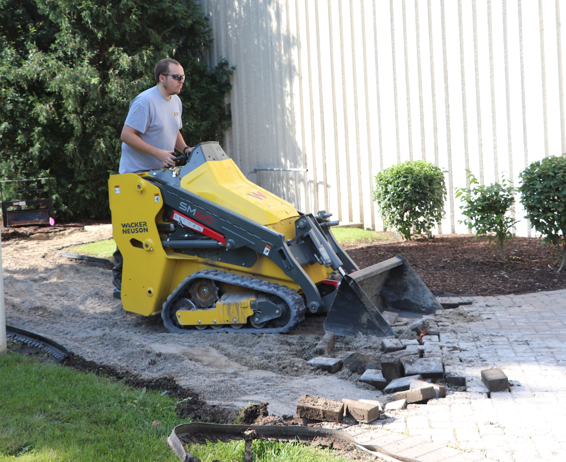 Wacker Neuson SM120 mini CTL.
