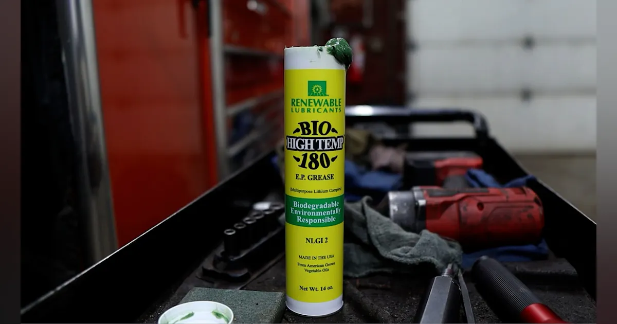 Renewable Lubricants Bio-High Temp 180 EP Grease | Construction Equipment