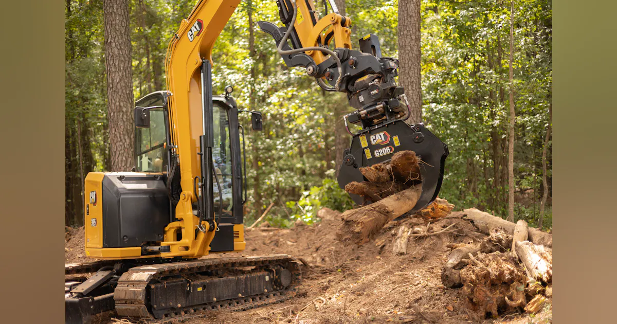 Caterpillar G206, G208 Grapples | Construction Equipment