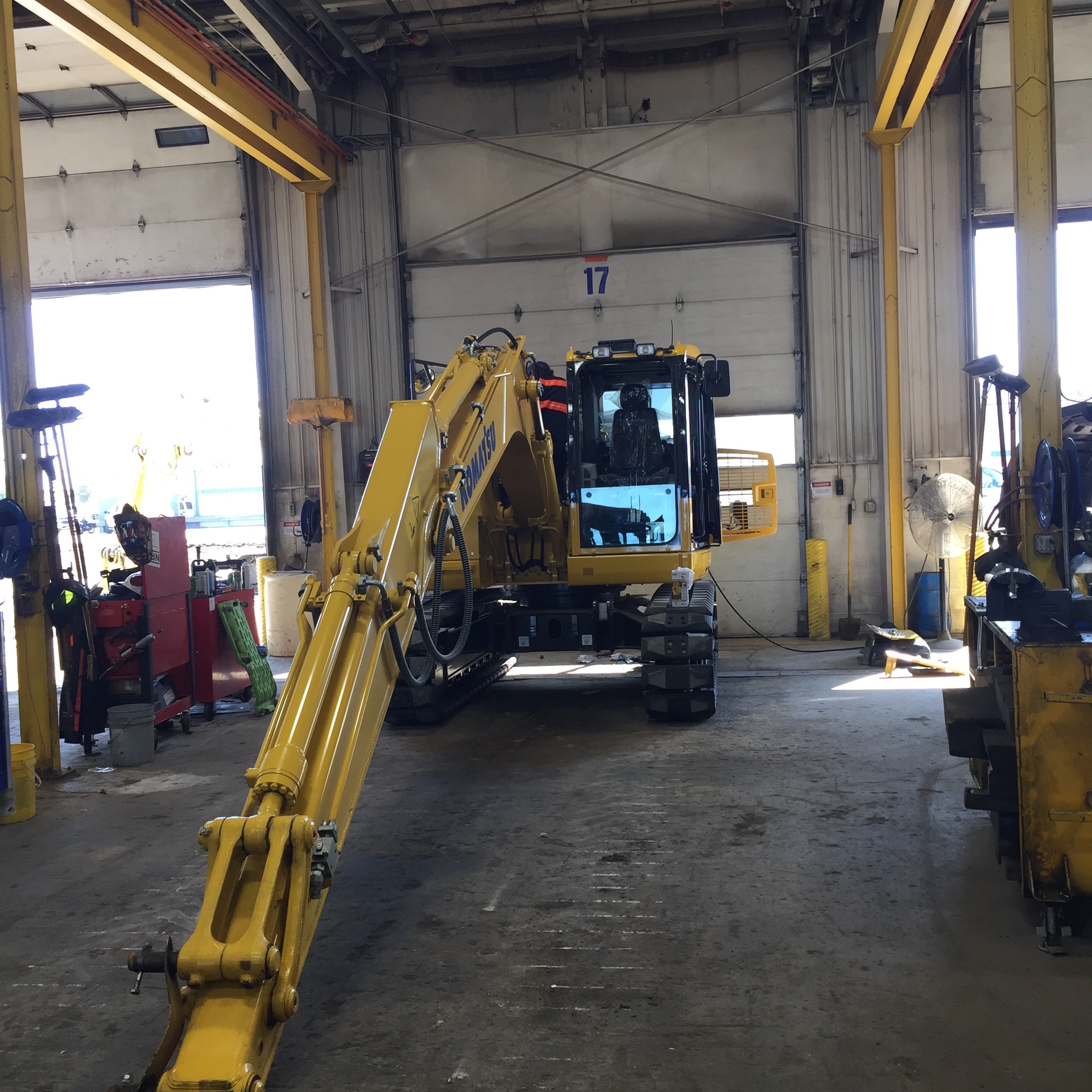 Excavator In Shop 644295e18bc78