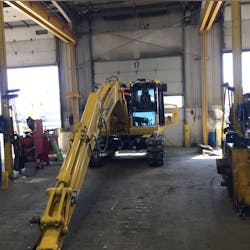 Excavator In Shop 644295e18bc78 Excavator In Shop 644295e18bc78