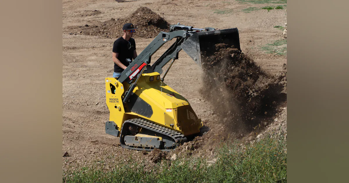 Wacker Neuson SM60, SM120 Mini Loaders | Construction Equipment
