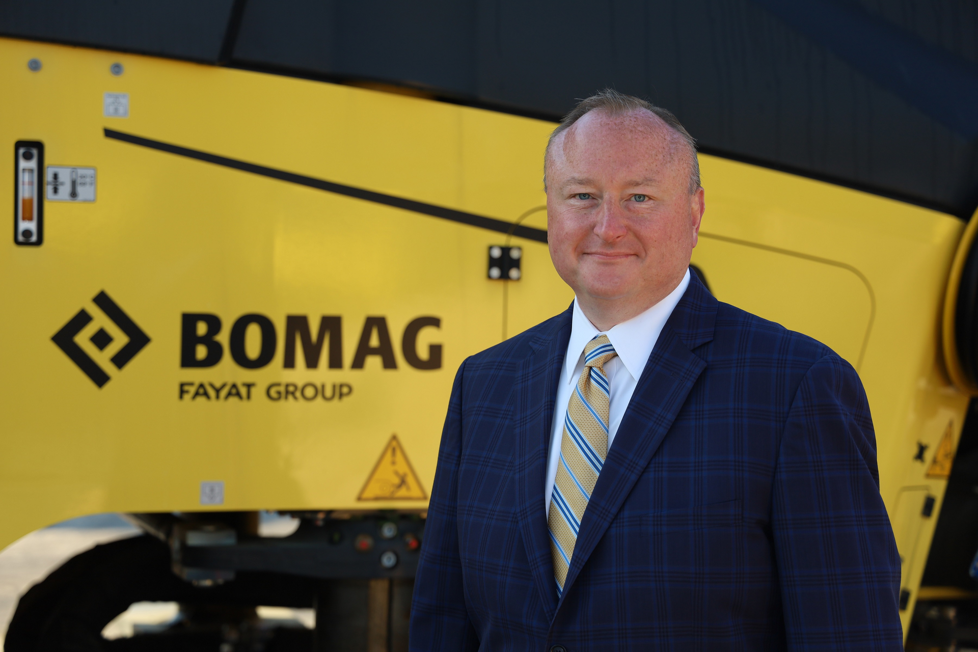 Brian Bieller, president, BOMAG Americas.