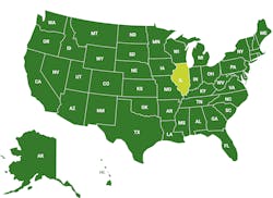 The map below is an interactive, state-by-state overview of patient compliance (see link below). Nationally, 48% of patient specimens indicate prescription misuse.