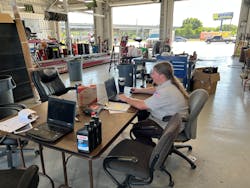 In a tight labor market, Manatee County strives to make techs as comfortable as possible. This includes thicker chairs, work platforms, lanyards, Gatorade, fans, t-shirts, and more. If a tech thinks of it, the county will provide it. There is also a generous tool allowance. In a tight labor market, Manatee County strives to make techs as comfortable as possible. This includes thicker chairs, work platforms, lanyards, Gatorade, fans, t-shirts, and more. If a tech thinks of it, the county will provide it. There is also a generous tool allowance.