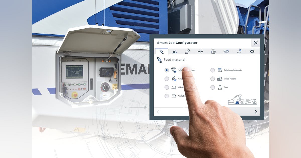 Kleeman job configurator helps with machine settings | Construction ...