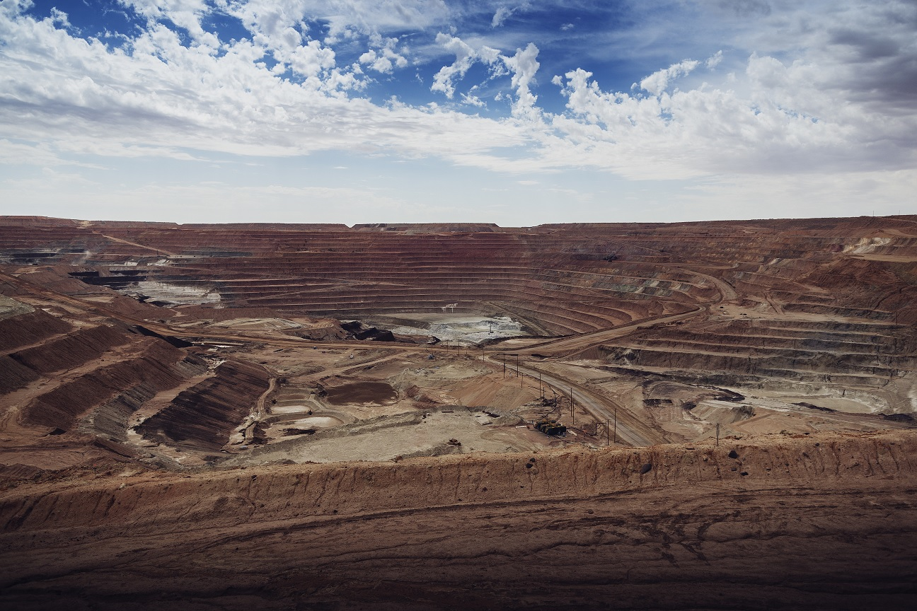 Rio Tinto U.S. Borax Mine in Boron, California.