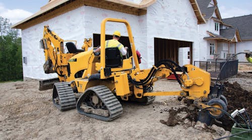 Ride-on cable plow/trencher combinations have become increasingly popular because of their versatility.