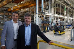 Stefano Pampalone, president construction at CNH Industrial, and Federico Bullo, head of construction Europe. Stefano Pampalone, president construction at CNH Industrial, and Federico Bullo, head of construction Europe.
