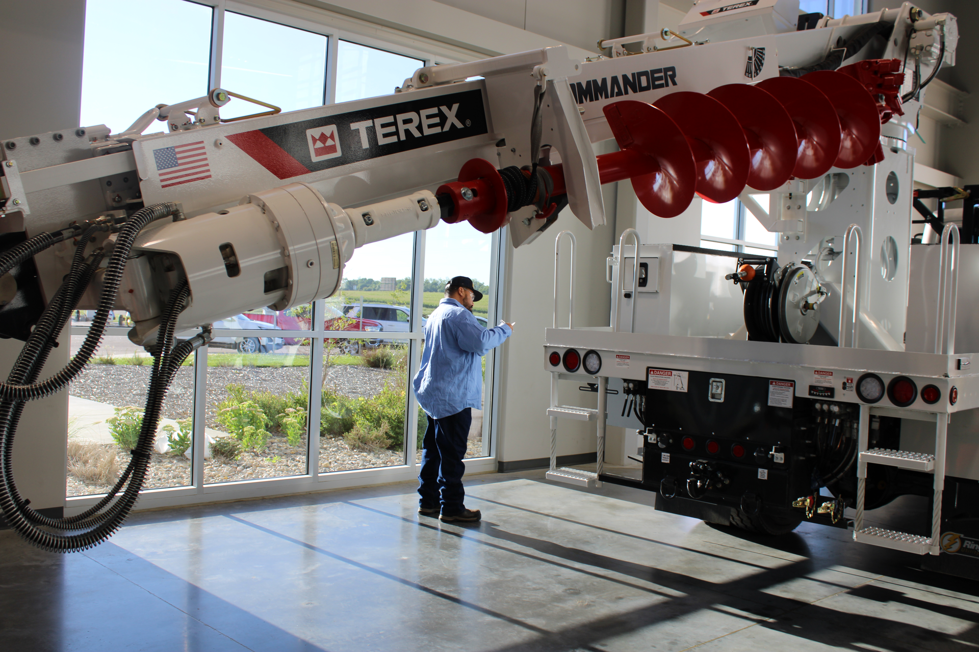 Terex digger derrick inspection