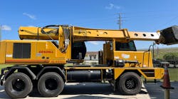 This wheeled excavator runs on diesel, like much of Manatee County's equipment. Before the county goes to electric yellow iron, its fleet manager says he needs to see more options from manufacturers. This wheeled excavator runs on diesel, like much of Manatee County's equipment. Before the county goes to electric yellow iron, its fleet manager says he needs to see more options from manufacturers.