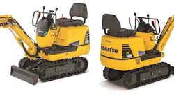 Komatsu PC05E electric excavator
