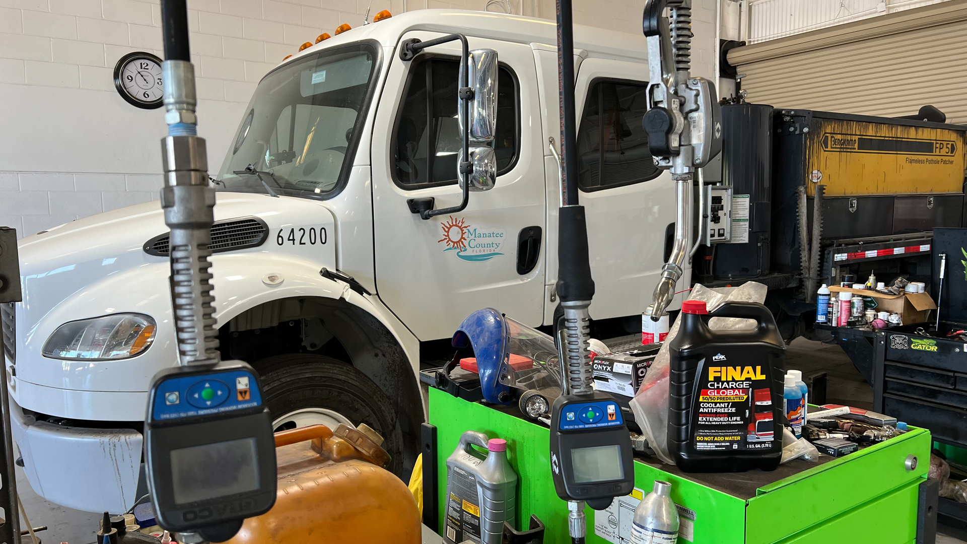 Manatee County, Florida, has converted some of its larger on-road chassis from diesel to gasoline as stricter emissions standards creep closer.