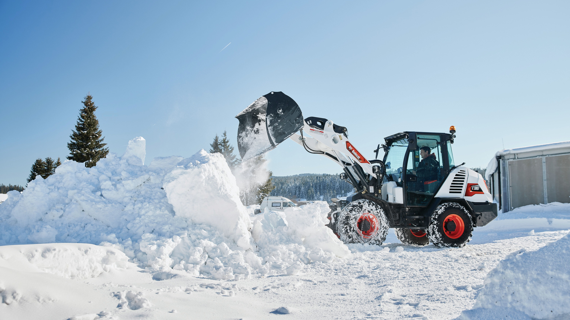 Bobcat L95 wheel loader