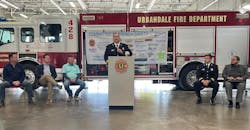 The ribbon cutting event was attended by U.S. Representative Zach Nunn, Urbandale Mayor Robert Andeweg, Urbandale Interim Fire Chief Mike Cardwell, NUCA CEO Doug Carlson, and NUCA of Iowa's executive director Kim Frey. The ribbon cutting event was attended by U.S. Representative Zach Nunn, Urbandale Mayor Robert Andeweg, Urbandale Interim Fire Chief Mike Cardwell, NUCA CEO Doug Carlson, and NUCA of Iowa's executive director Kim Frey.