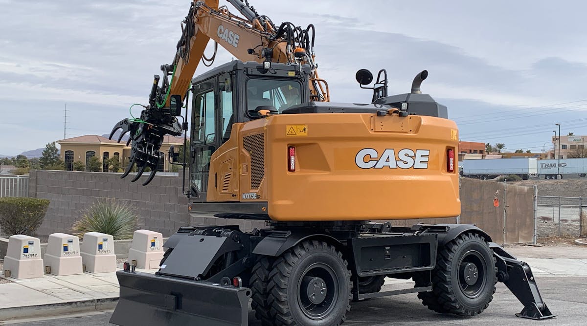 Case WX175E wheeled excavator