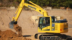 Komatsu PC130LC-11 excavator.