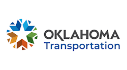 Oklahoma Dept of Transportation logo.