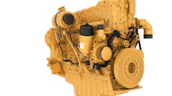 Cat C13D engine.