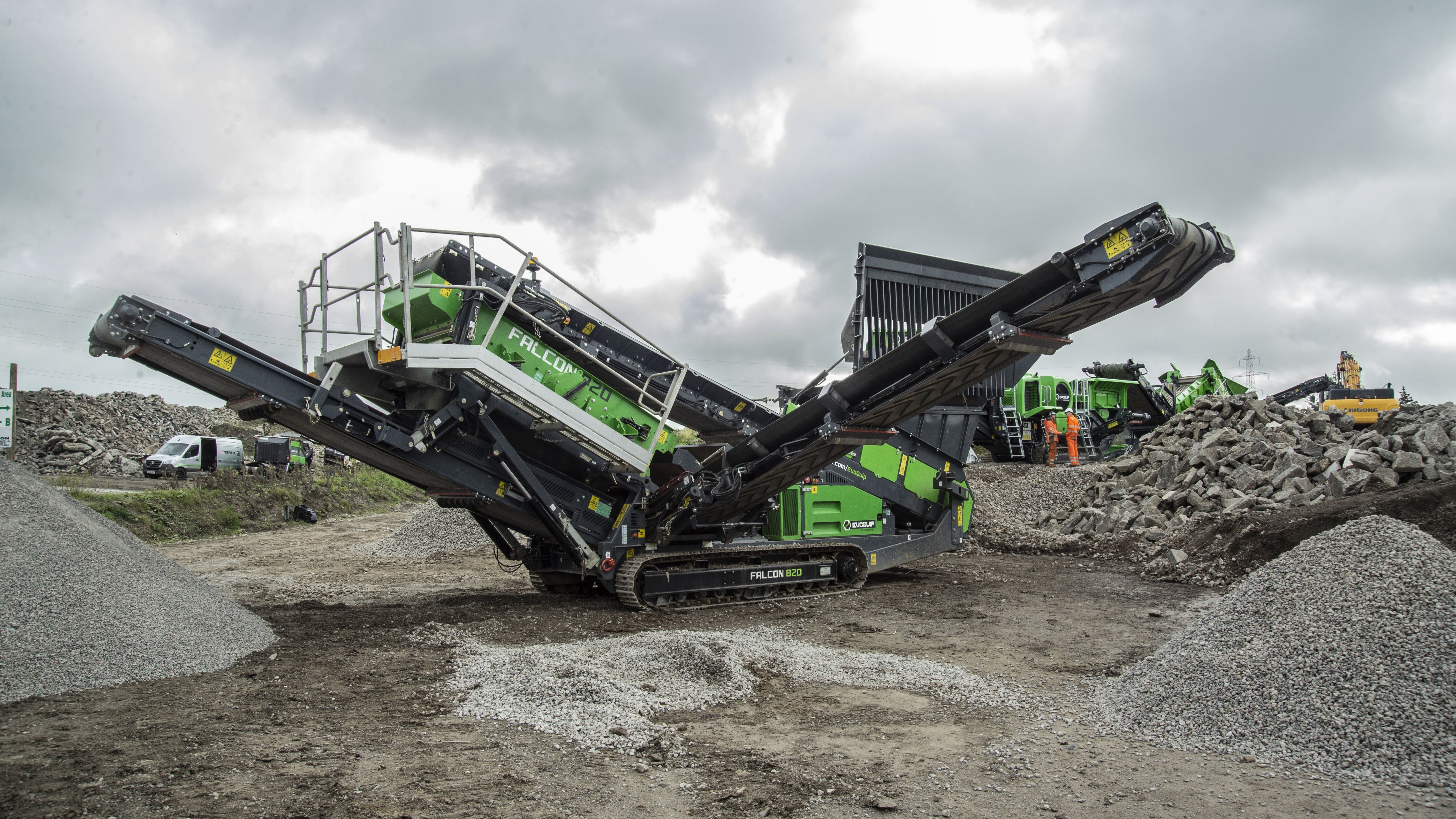 Evo Quip Falcon 820 Screening Plant