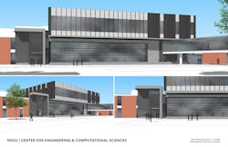 A rendering of Center for Engineering and Computational Sciences at North Dakota State University. A rendering of Center for Engineering and Computational Sciences at North Dakota State University.
