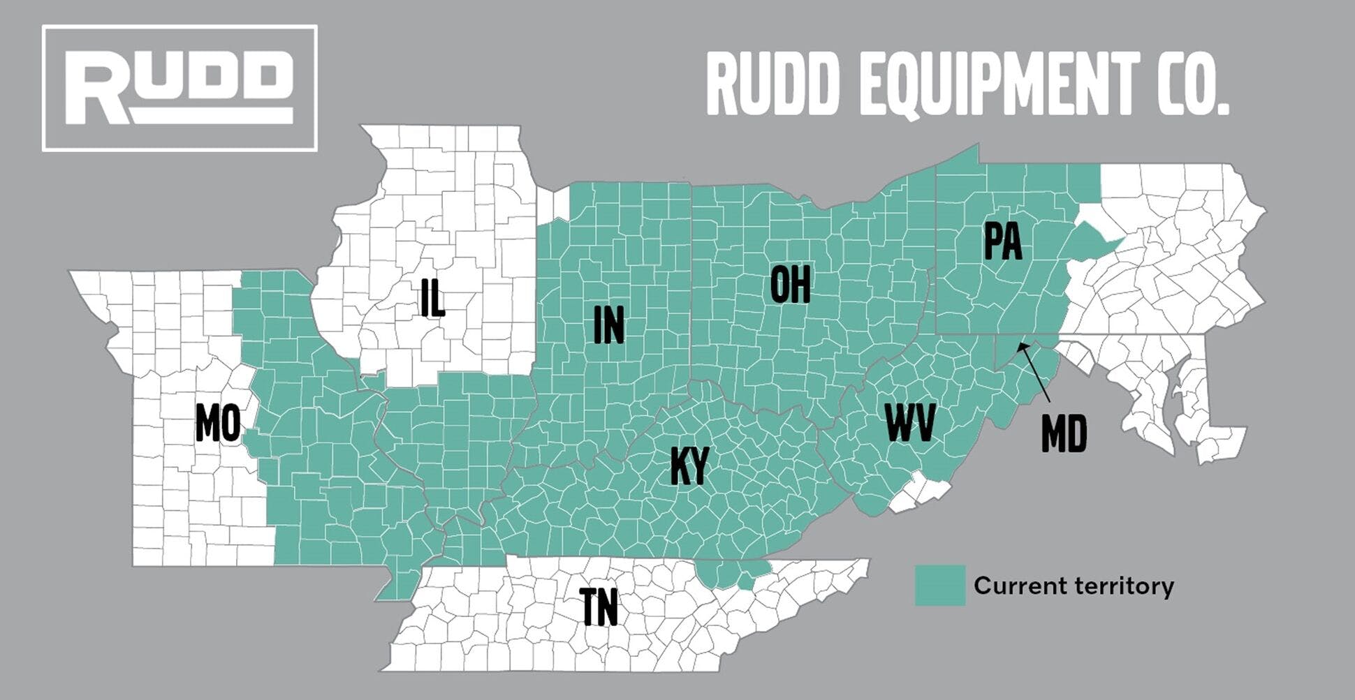 Rudd Equipment Territory