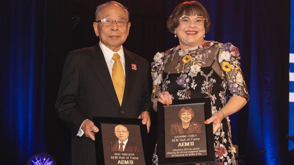 Akio Takeuchi and Susanne Coby.