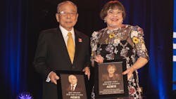 Akio Takeuchi and Susanne Coby. Akio Takeuchi and Susanne Coby.