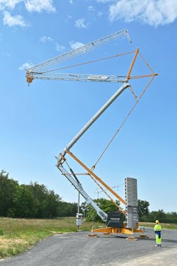 Potain Self Erecting Tower Crane Potain Self Erecting Tower Crane