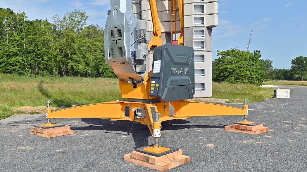 Potain Evy 30-23 4 t Self-erecting Crane | Construction Equipment
