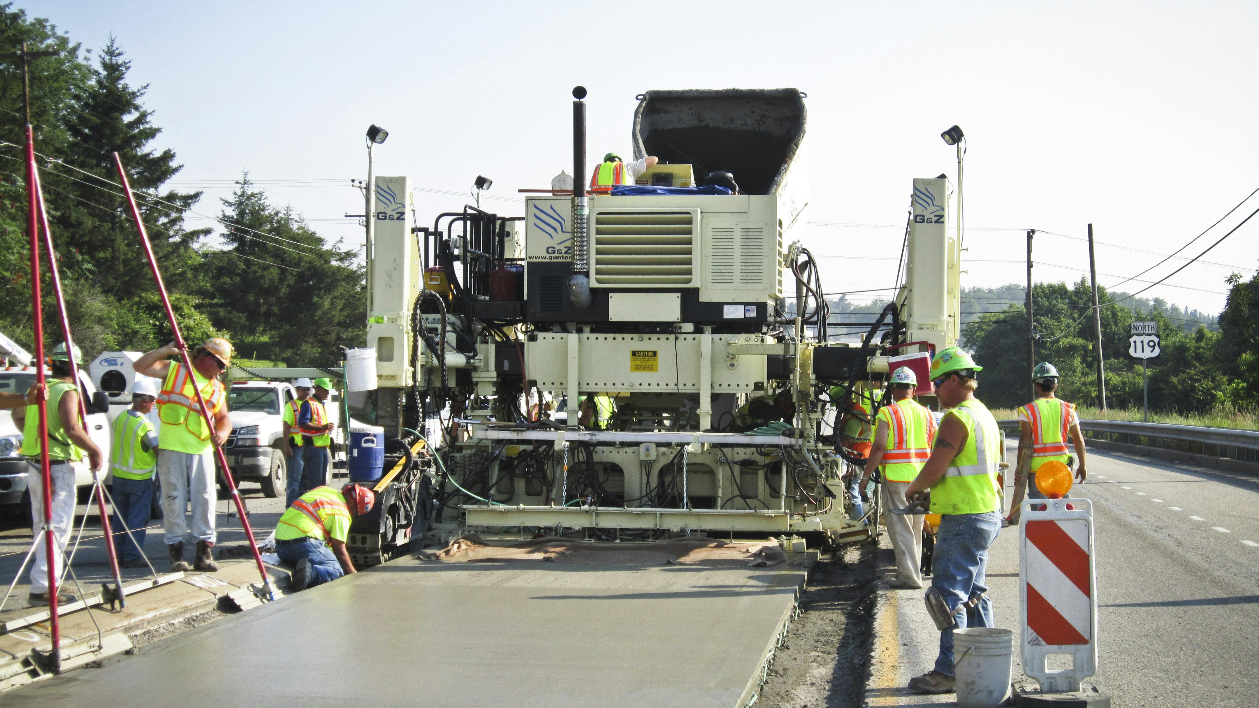 G&Z concrete paver
