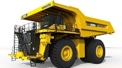 GM and Komatsu plan to put a hydrogen fuel cell in a 930E electric haul truck. GM and Komatsu plan to put a hydrogen fuel cell in a 930E electric haul truck.
