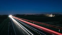 Highway At Night Highway At Night