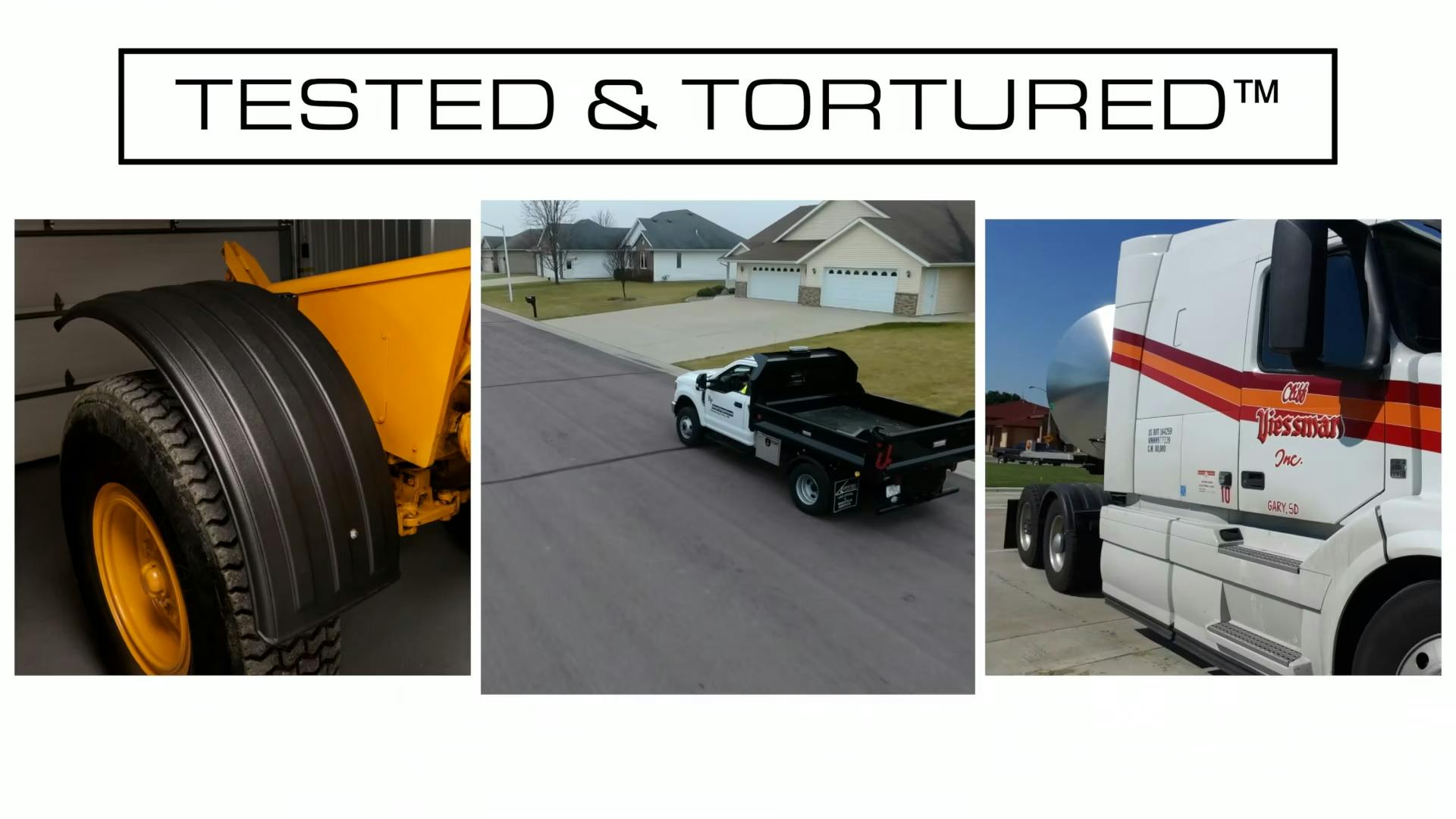 We invented the industry's most durable fender