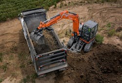 Kubota Kx080 5 Excavator Loading Kubota Kx080 5 Excavator Loading